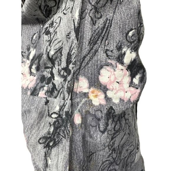 1950s VTG Philmont Sportswear of Miami Grey/Pink Floral Circle Skirt Set M/L - Picture 15 of 15